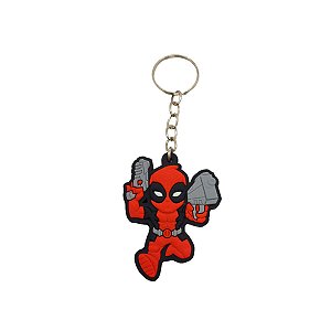 Chaveiros de Borracha Geek Deadpool III