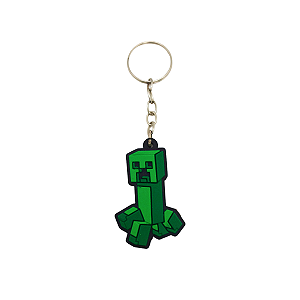 Chaveiro de Borracha Creeper