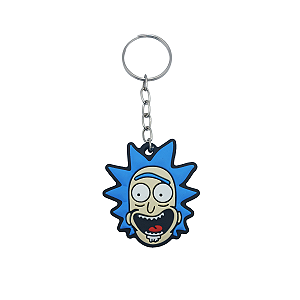 Chaveiro de Borracha Rick Sanchez
