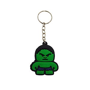 Chaveiro de Borracha Cute Hulk