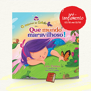 A Menina do Cabelo Roxo em Que Mundo Maravilhoso | Léia Cassol