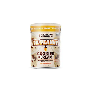 PASTA DE AMENDOIM MINI 250G - COOKIES & CREAN DR. PEANUT