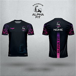 CAMISETA ALPHA FIT - ROSA