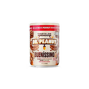 PASTA DE AMENDOIM MINI 250G - BUENÍSSIMO DR. PEANUT