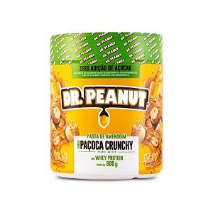 PASTA DE AMENDOIM 600G - PAÇOCA DR. PEANUT