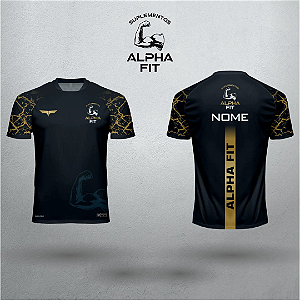 CAMISETA ALPHA FIT - DOURADA