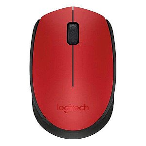 Mouse wireless Logitech M170 vermelho (910-004941)
