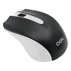Mouse wireless oex Experience MS404 preto/branco (48.5810)