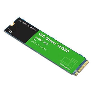 SSD 1 Tb M.2 2280 NVMe Western Digital Green Series SN350 (WDS100T3G0C)