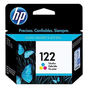 Cartucho de tinta HP 122 colorido (CH562HB)