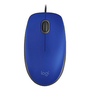 Mouse USB Logitech M110 Silent azul (910-005491)