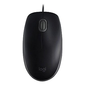 Mouse USB Logitech M110 Silent preto (910-005493)