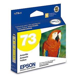 Cartucho de tinta Epson T073420-BR amarelo