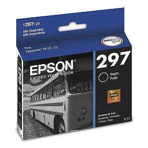 Cartucho de tinta Epson T297120-BR preto