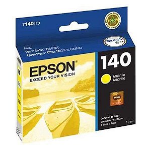 Cartucho de tinta Epson T140420-BR amarelo