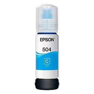 Garrafa de tinta Epson T504220-AL ciano 70 ml