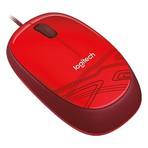 Mouse USB Logitech M105 vermelho (910-002959)