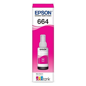 Garrafa de tinta Epson T664320-AL magenta