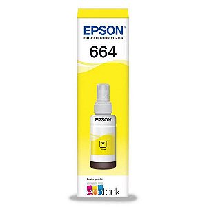 Garrafa de tinta Epson T664420-AL amarelo