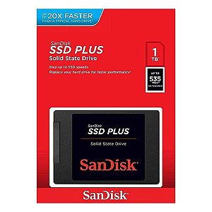 SSD 1 Tb SATA Sandisk Plus (SDSSDA-1T00-G27)