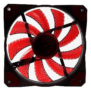 Cooler para gabinete oex F20 vermelho (48.7226)