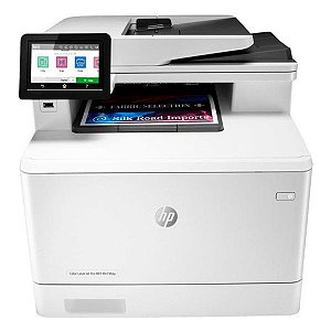 Impressora multifuncional laser colorida HP Color LaserJet Pro M479FDW (W1A80A)