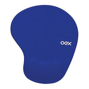 Mouse pad gel oex Confort MP200 azul (48.5444)