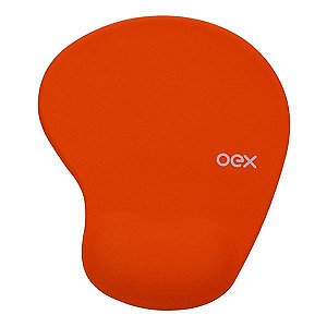 Mouse pad gel oex Confort MP200 laranja (48.7182)