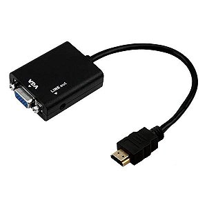 Conversor de vídeo HDMI M x VGA F 5+ (075-0823)