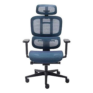 Cadeira de escritório Elements Sophy azul/preta