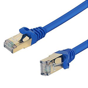 Cabo de rede Ethernet CAT7 1,5 metro Plus Cable CAT715BL