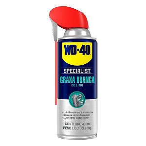Lubrificante Specialist WD-40 Graxa branca de Lítio 400 ml