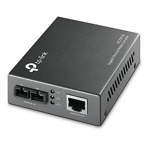 Conversor de mídia gigabit Multi-modo TP-Link MC200CM