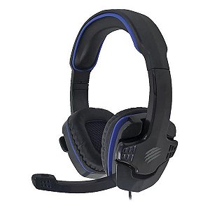 Headset gamer oex Stalker HS209 preto/azul (48.7131)