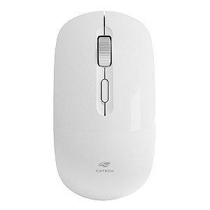 Mouse wireless recarregável C3Tech M-W80WH