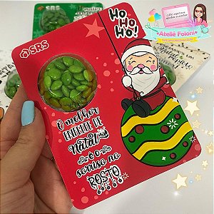 Cartão Personalizado para Blister de Doces