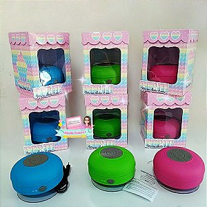 Caixinha de Som Bluetooh estampada com Caixa Personalizada