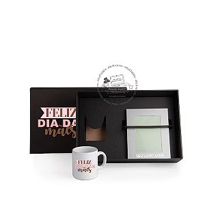 Kit Caneca Em Cerâmica Branca E Porta-Retrato Em Alumínio - 2 Pçs Personalizado