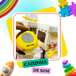 Mini Caixa de Som a Prova de Água Bluetooh Estampada