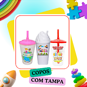 Copos Personalizados Dia das Crianças 300ML