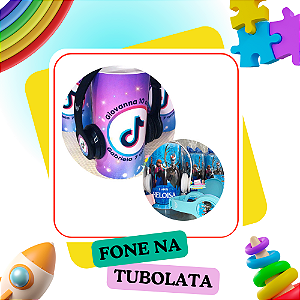 Headphone na Tubolata Personalizado