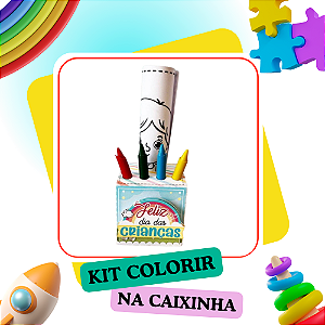 Kit Colorir na Caixinha