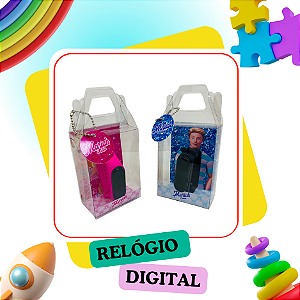 Relógio Digital na caixa de acetato Personalizado