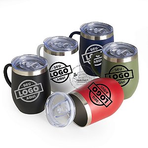Caneca Térmica Inox personalizada 350ml