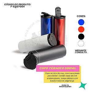 Copo Térmico 500ml Personalizado
