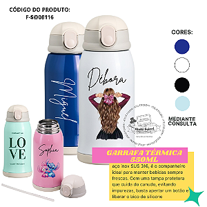 Garrafa Térmica 550ml Personalizado