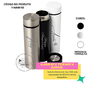 Garrafa Térmica 550ml Personalizada