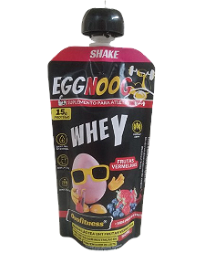 Eggnoog whey - Sabor Frutas Vermelhas