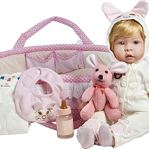 Roupa Para Boneca Bebe Reborn Laura Baby Girafa - TRENDS Brinquedos