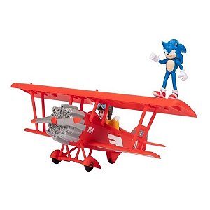 Boneco Sonic The Hedgehog Articulado Tails Candide 3407